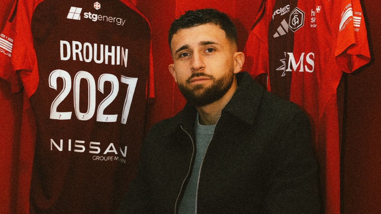 FC Annecy : Axel Drouhin prolonge d'un an