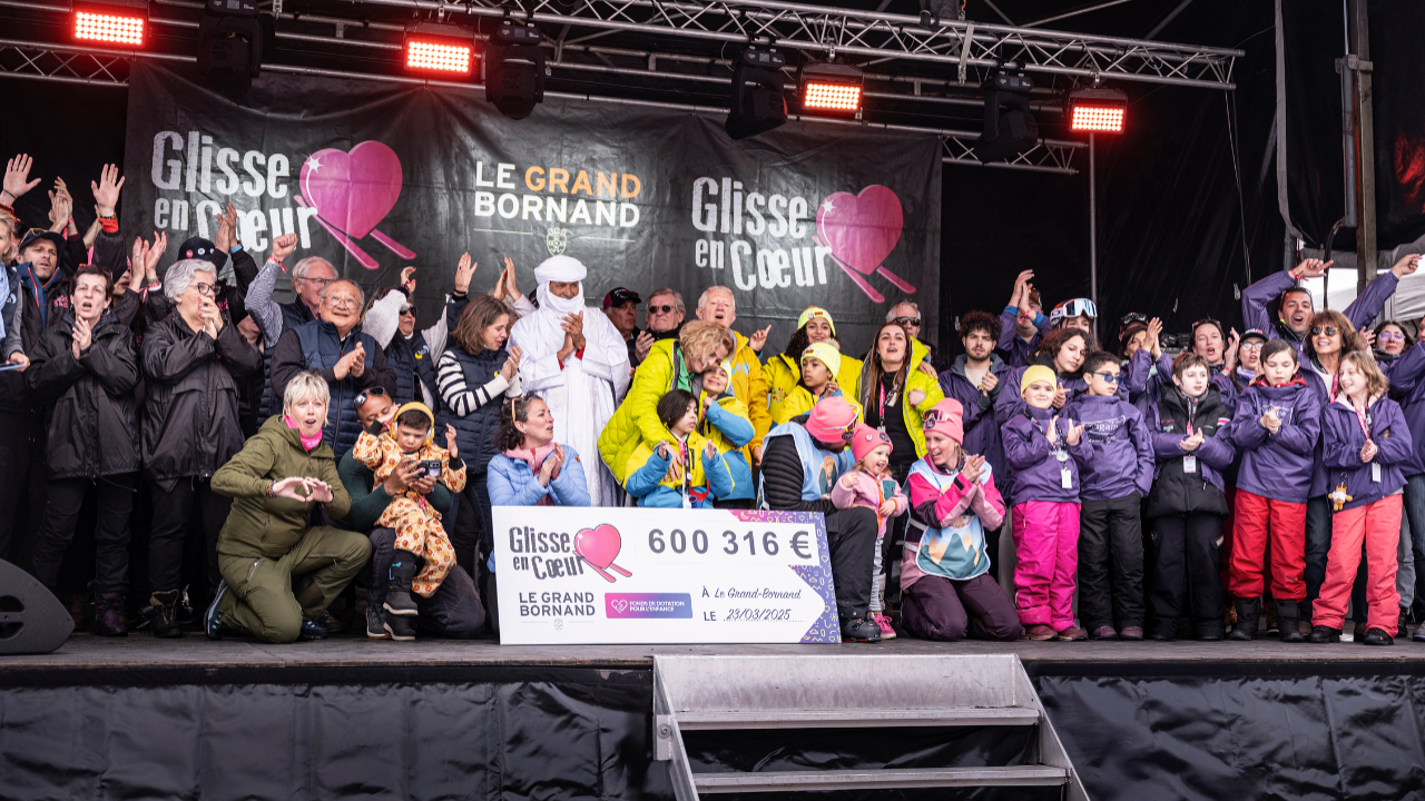 Grand-Bornand : plus de 600 000 euros récoltés lors de Glisse en Coeur !