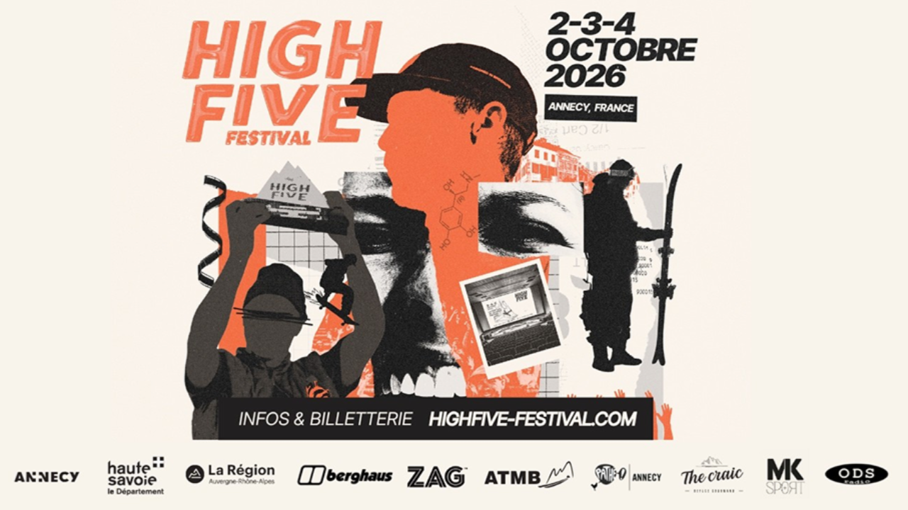 High Five Festival 2026 : trois jours de ski, de cinéma et d’aventure à Annecy High Five Festival 2026 : trois jours de ski, de cinéma et d’aventure à Annecy