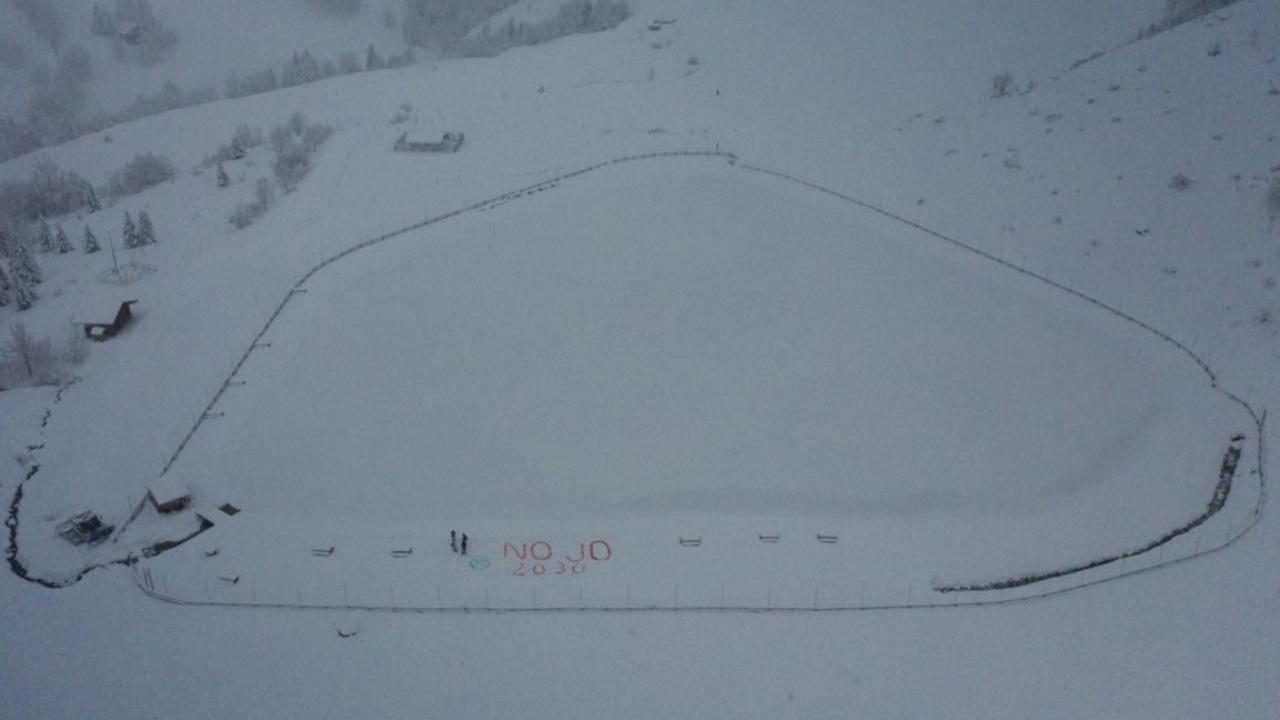 Alpes françaises : Extinction Rebellion dit non aux JO 2030