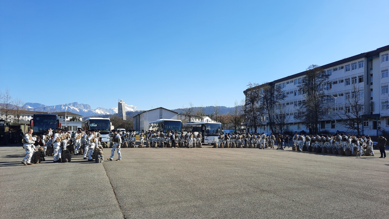 L'hélicoptère Présidentiel à Annecy cette semaine