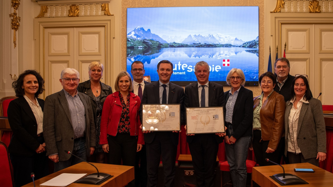 La Haute-Savoie et le Morbihan se jumèlent