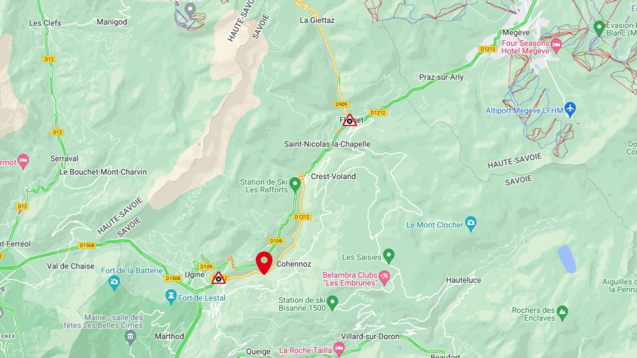 La réouverture aujourd’hui des Gorges de l’Arly La réouverture aujourd’hui des Gorges de l’Arly