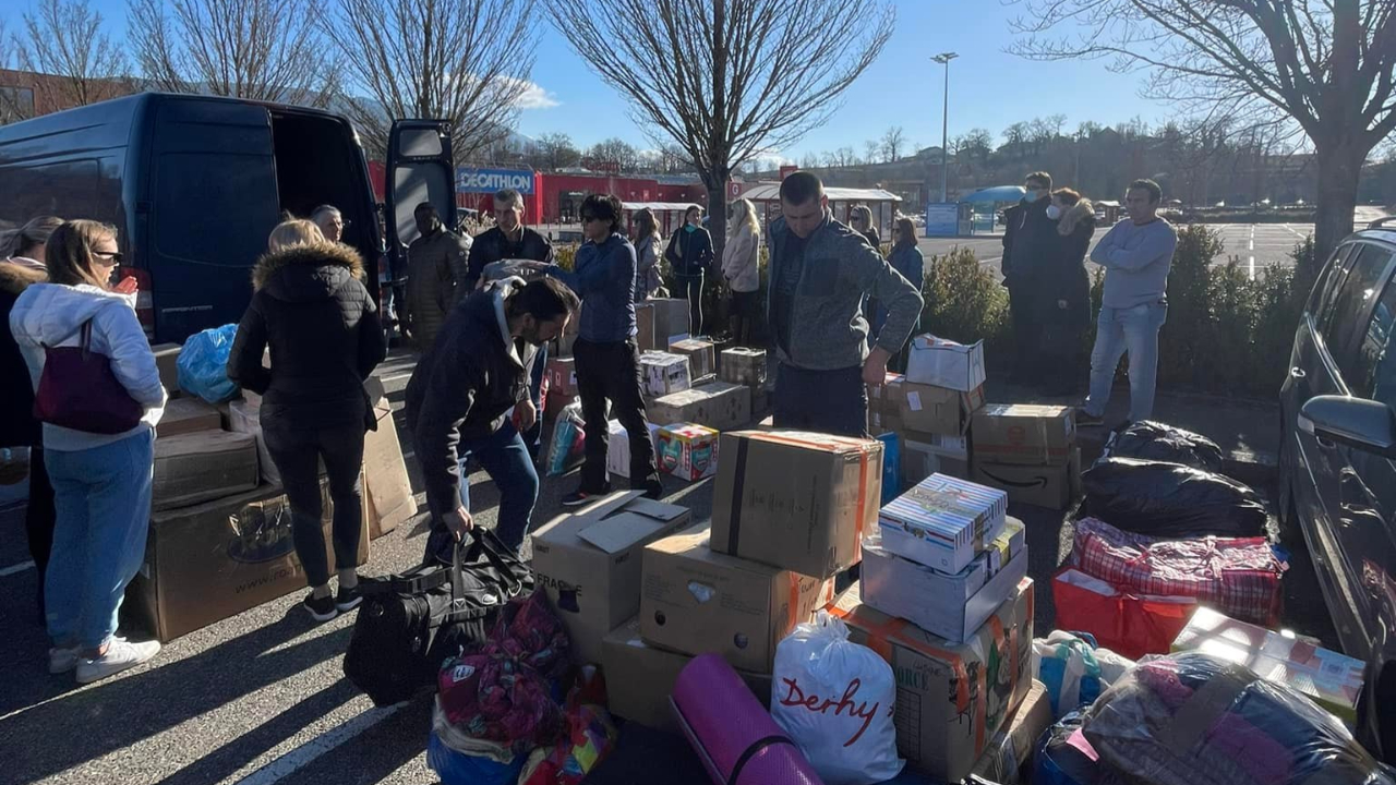 La solidarité envers l’Ukraine se poursuit à Annecy