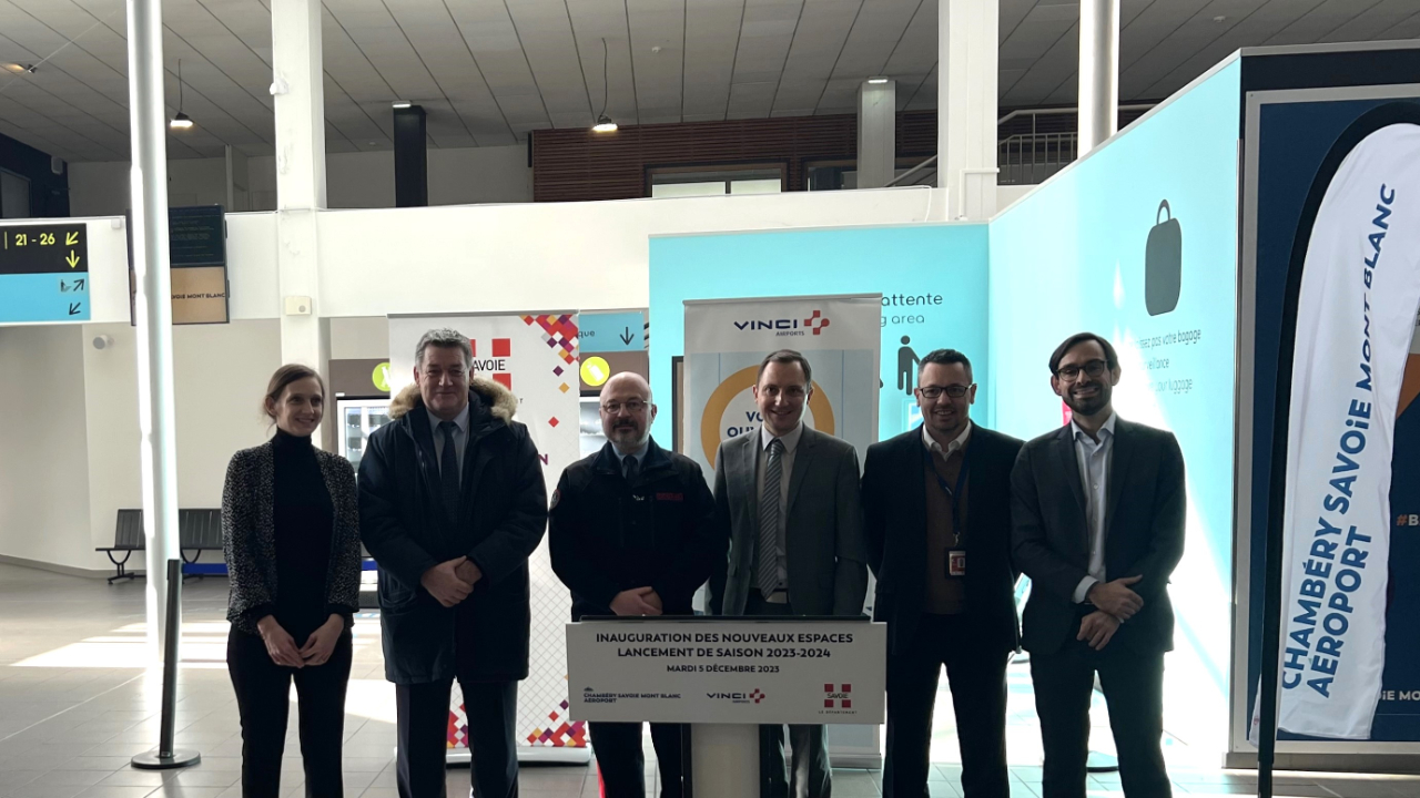 Lancement de saison à l'aéroport de Chambéry