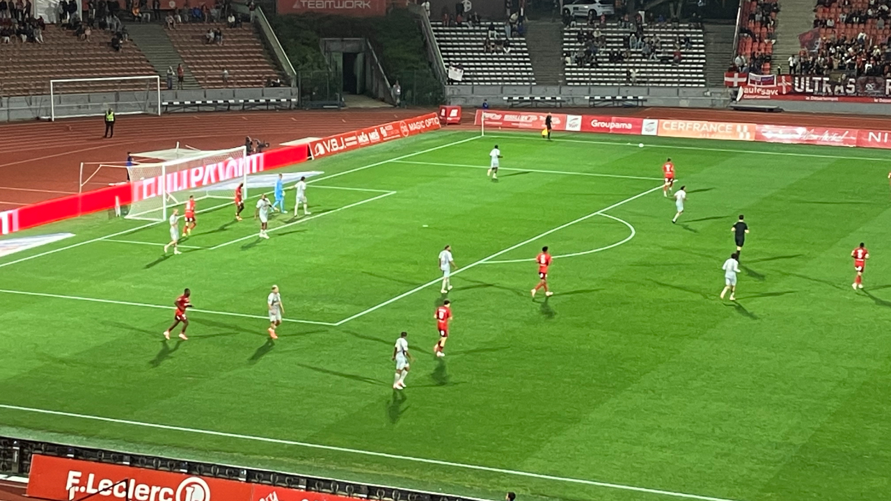 Le FC Annecy encore battu après avoir mené au score Le FC Annecy encore battu après avoir mené au score