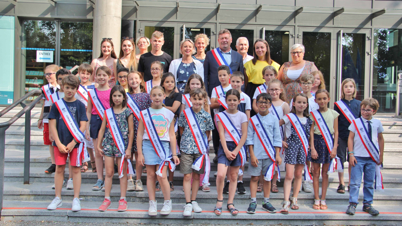 Un nouveau Conseil municipal des enfants à Aix-les-Bains