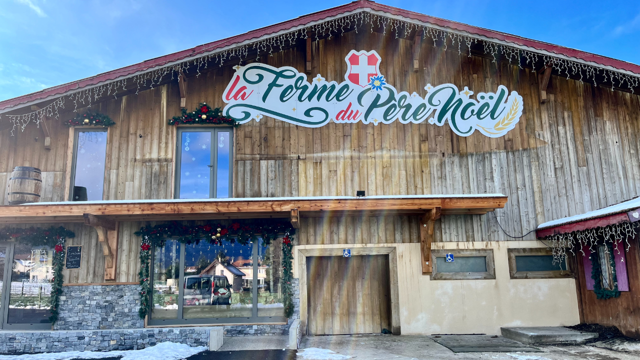 Le Père Noël a aussi sa ferme au Mont-Sion