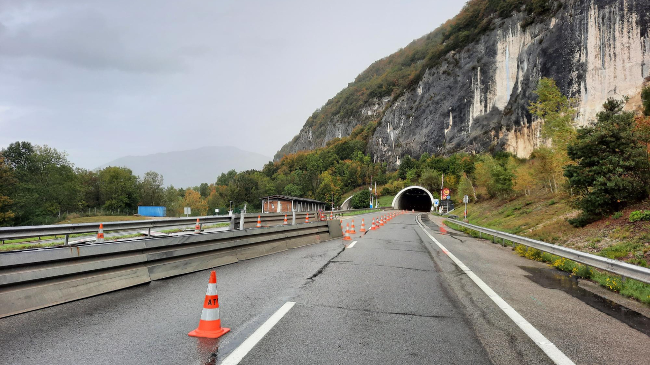 Le tunnel du Vuache rouvre totalement ce mardi 18 novembre