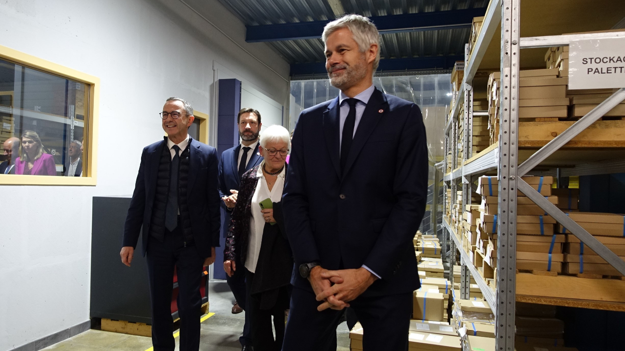 L&eacute;gislative en Haute-Savoie : Bruno Retailleau et Laurent Wauquiez main dans la main