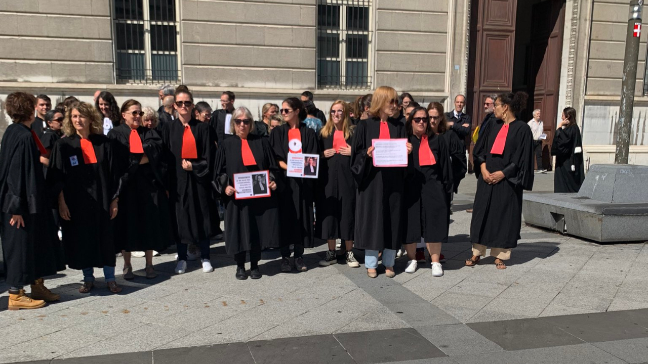 Les greffiers toujours en grève en pays de Savoie