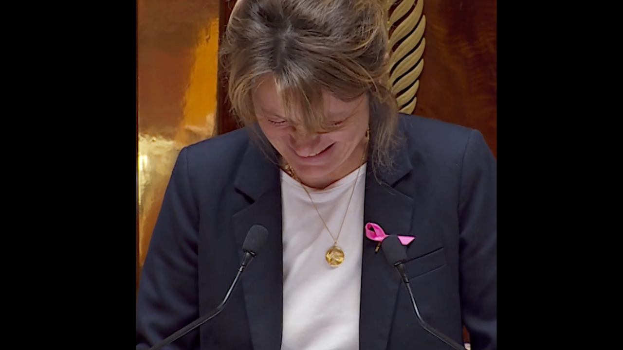 Loi contre les violences sexuelles : la députée Emilie Bonnivard en larmes à l'Assemblée Loi contre les violences sexuelles : la députée Emilie Bonnivard en larmes à l'Assemblée