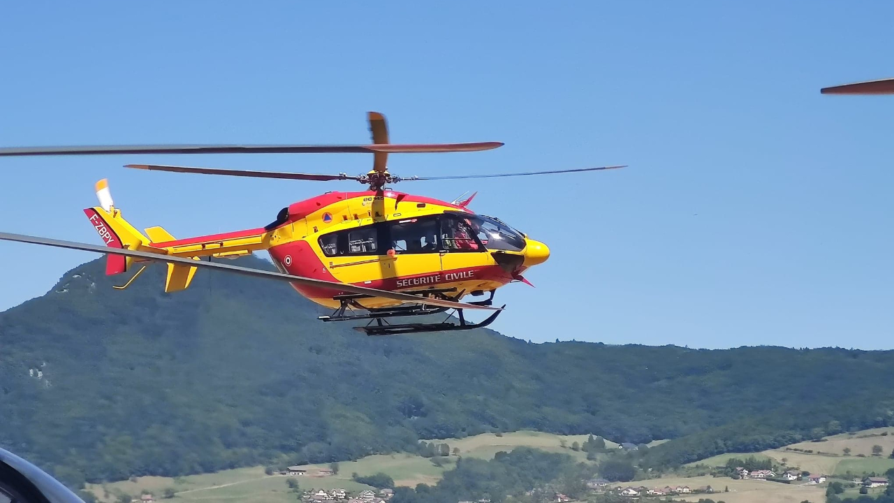 Saint-Ferréol : Sa voiture risque de tomber dans un ravin, la victime hélitreuillée