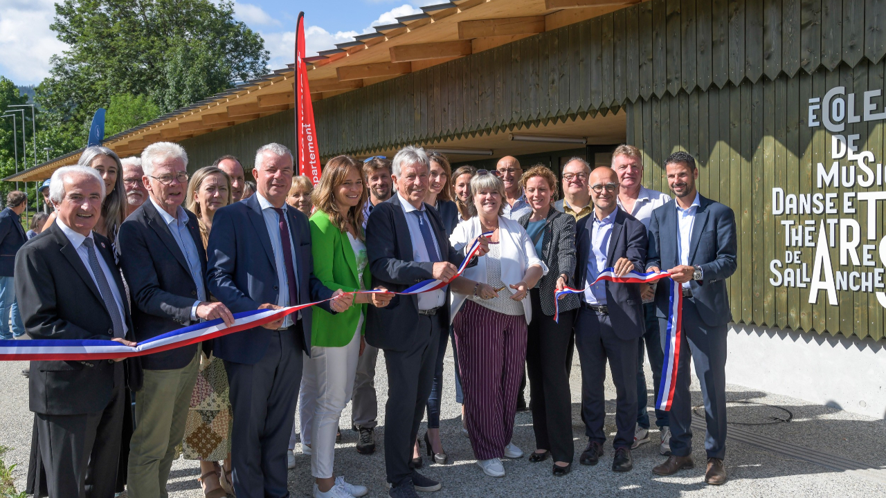 Sallanches: "La Clé des Arts" officiellement inaugurée!