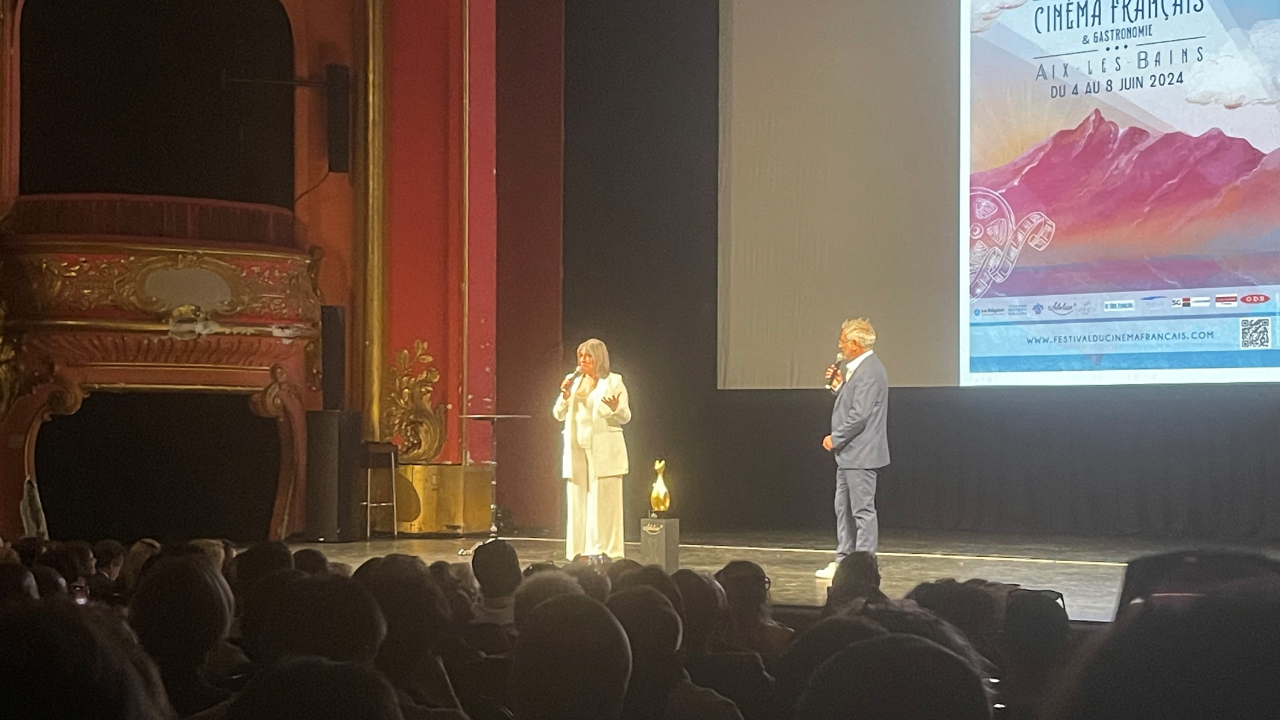 Savoie: Aix-les-Bains accueille le festival du cinéma français et gastronomie