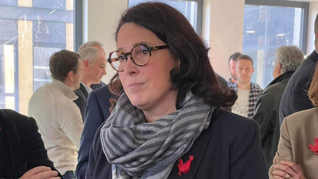 Savoie: une visite pas comme les autres pour Marina Ferrari