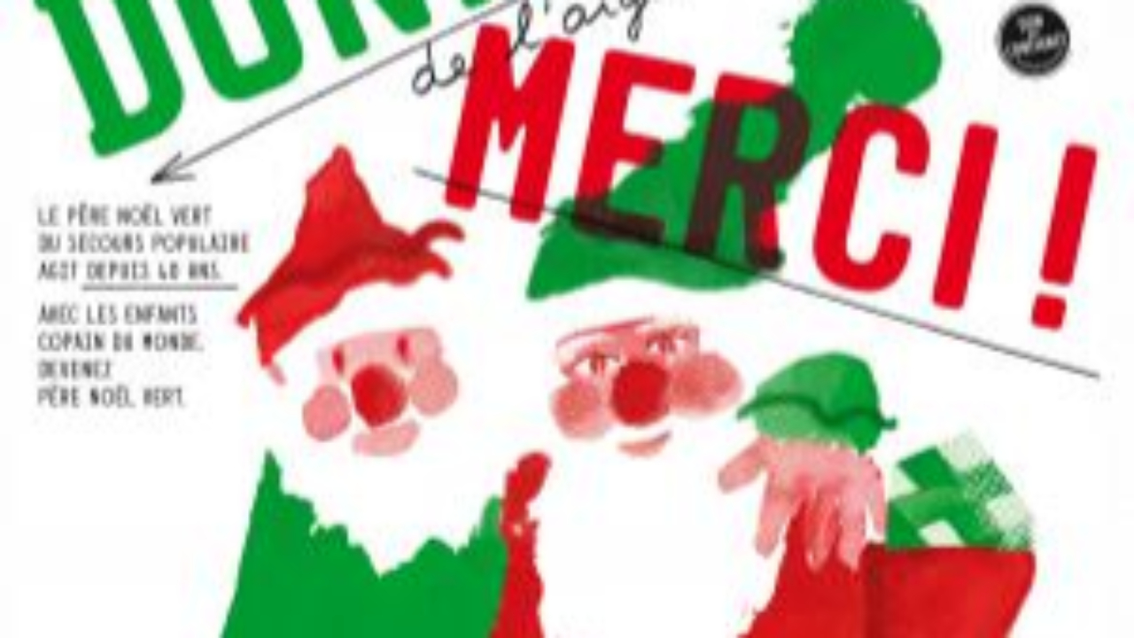 Top départ de la campagne Père Noël Vert en Haute-Savoie