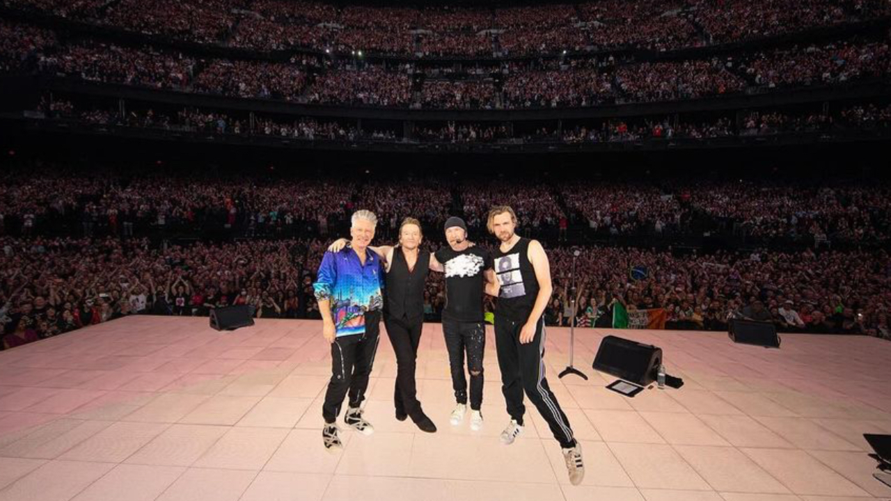 U2 publie sa performance de "Beautiful Day" à la Sphere de Las Vegas