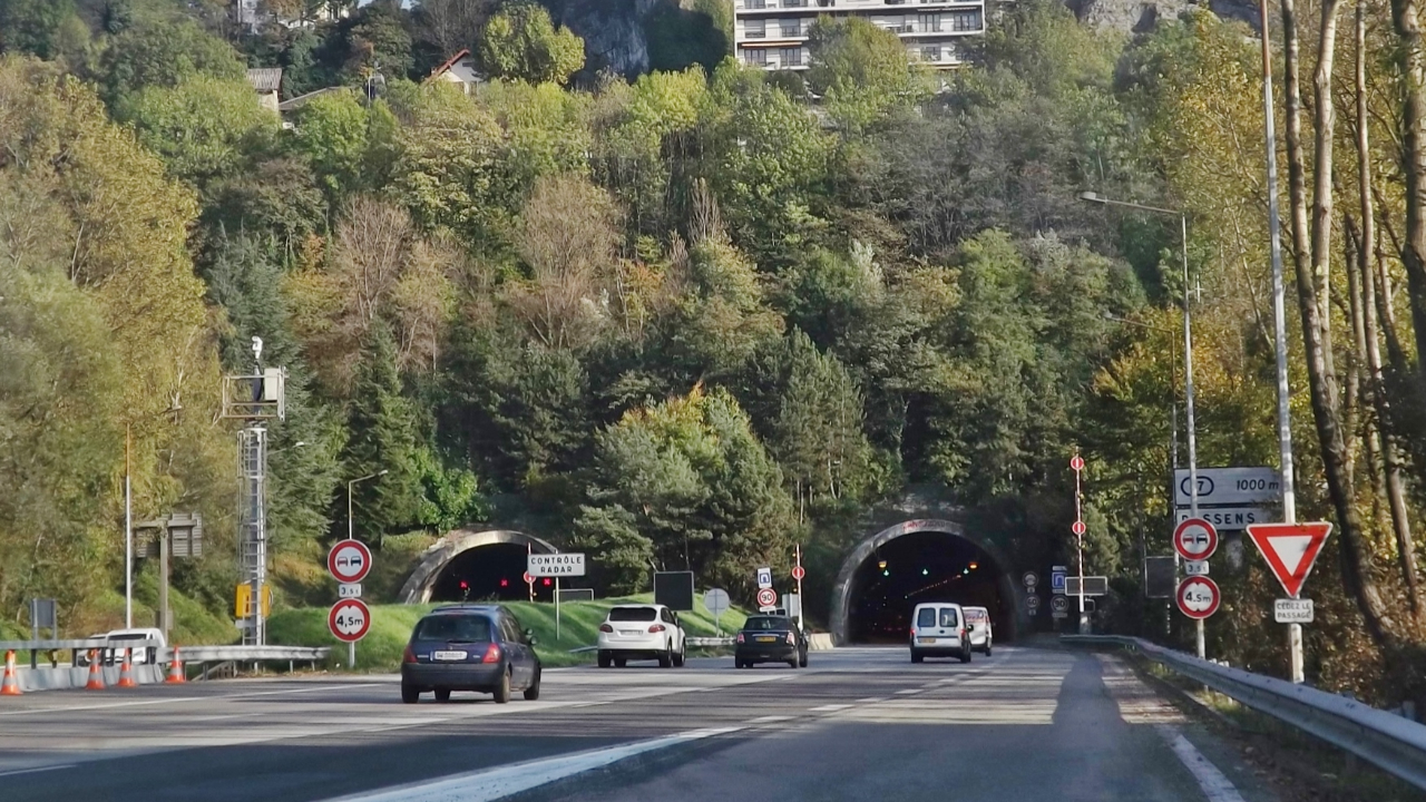 Un accident sur la VRU de Chambéry mardi