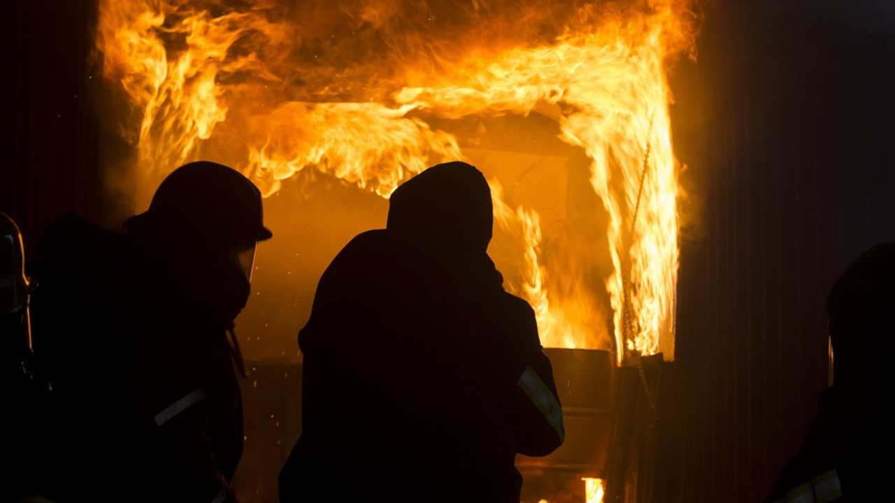 Un incendie cette nuit à Saint-Cassin en Savoie Un incendie cette nuit à Saint-Cassin en Savoie