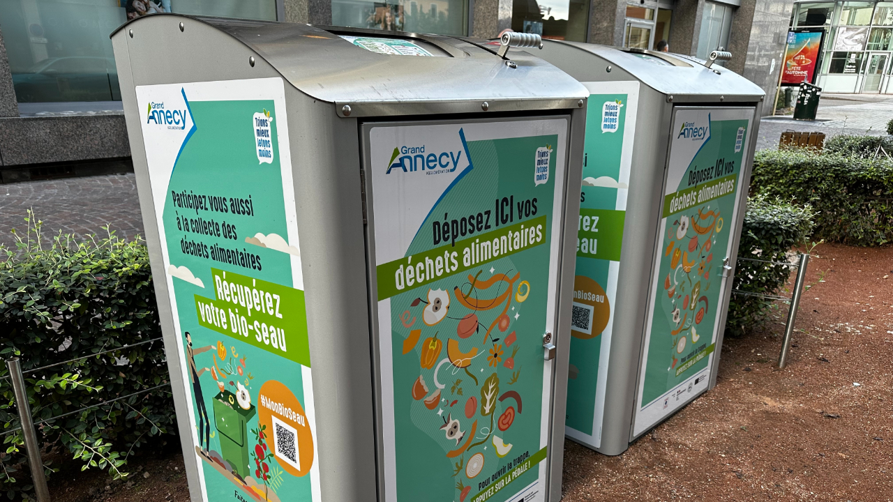 Un nouveau service de collecte des déchets alimentaires au Grand Annecy