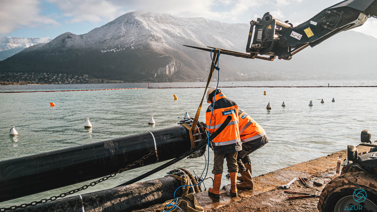 Un réseau de chaleur lacustre inauguré jeudi à Annecy Un réseau de chaleur lacustre inauguré jeudi à Annecy