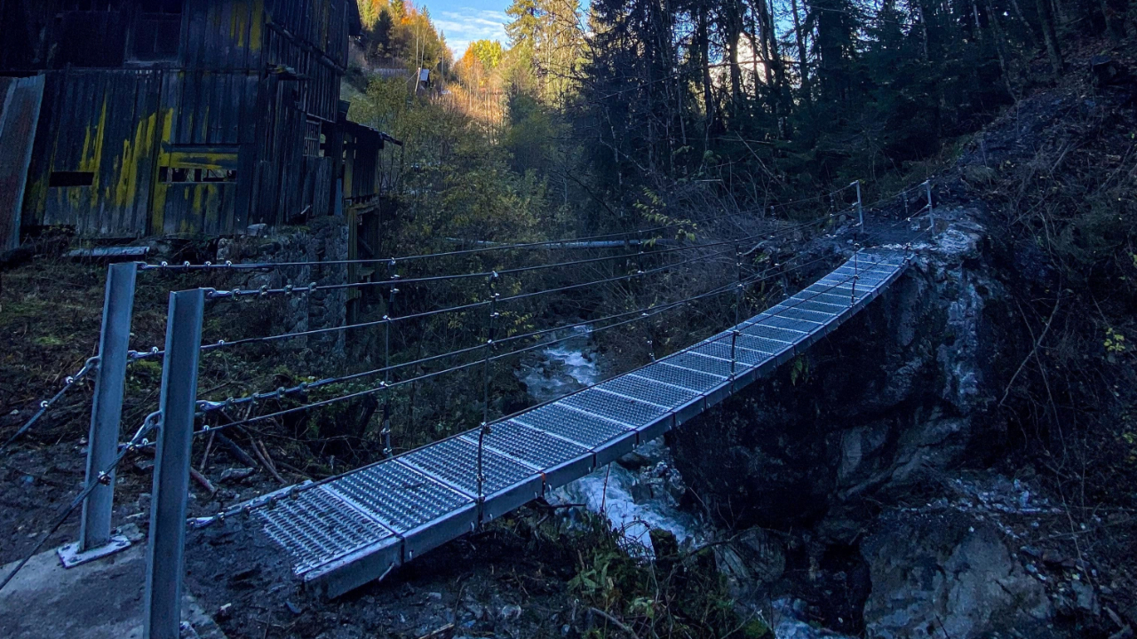 Une passerelle himalayenne voit le jour à St Gervais