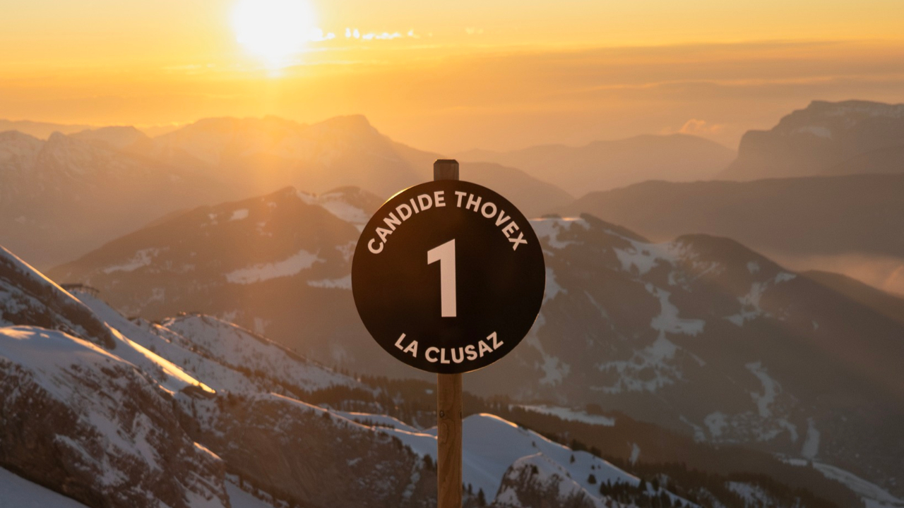 Une piste Candide Thovex à La Clusaz !