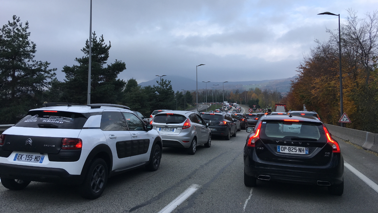 Week-end encore difficile sur la route