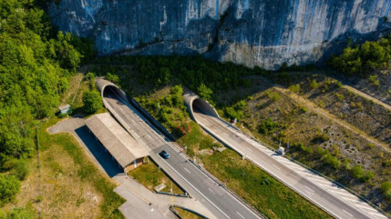 A40 : Le tunnel du Vuache ferm&eacute; la nuit de ce lundi &agrave; jeudi