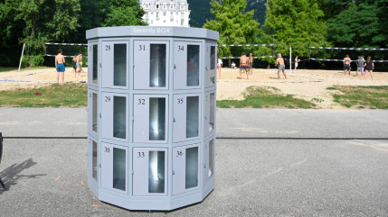 Annecy : des casiers sécurisés disponibles sur la plage de l’Impérial