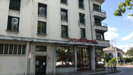 Annecy: la caserne des pompiers des Romains reconstruite