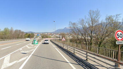 Annecy : le viaduc courbe fermé mardi et mercredi Annecy : le viaduc courbe fermé mardi et mercredi