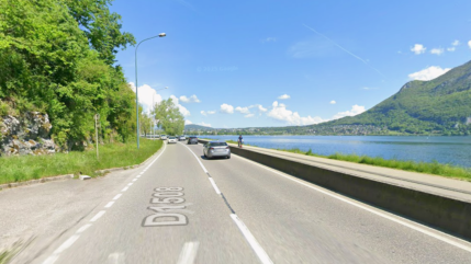 Annecy : Les travaux sur la route des Marquisats en pause pendant 2 mois