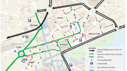 Annecy: mise en place progressive du nouveau plan de circulation Annecy: mise en place progressive du nouveau plan de circulation