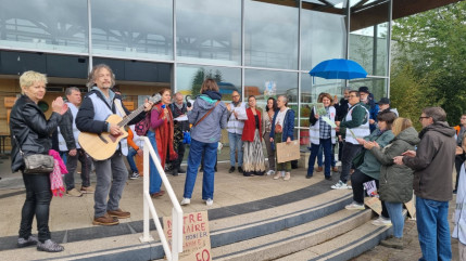 Annecy: mouvement de grève des agents du conservatoire de musique