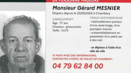 Chambéry : Disparition inquiétante de Gérard Mesnier, 77 ans