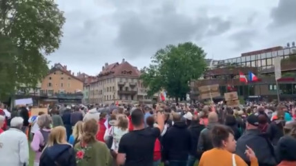 Chambéry: forte mobilisation contre l’extrême droite mardi Chambéry: forte mobilisation contre l’extrême droite mardi