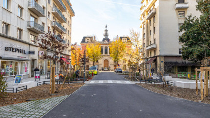 Chambéry : l’avenue Général-de-Gaulle métamorphosée après huit mois de travaux