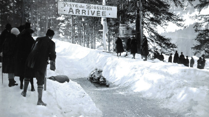 Chamonix : La piste de bobsleigh des JO 1924, bientôt monument historique ? Chamonix : La piste de bobsleigh des JO 1924, bientôt monument historique ?