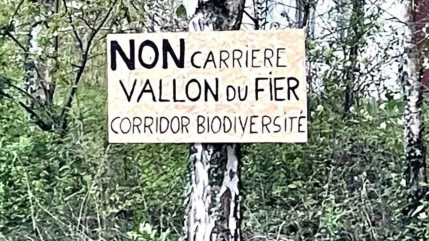 Chavanod: un projet de carrière inquiète dans la commune Chavanod: un projet de carrière inquiète dans la commune