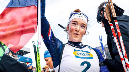 Coupe du monde de biathlon : Lou Jeanmonnot en t&ecirc;te avant la tr&ecirc;ve hivernale