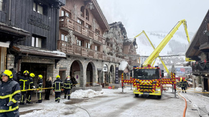 Courchevel : l'incendie de l'hotel a finalement &eacute;t&eacute; maitris&eacute;