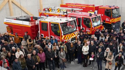 Cruseilles inaugure un centre de secours écoresponsable pour ses pompiers Cruseilles inaugure un centre de secours écoresponsable pour ses pompiers