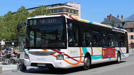 Des nouveautés au sein du réseau Synchro Bus à Chambéry Des nouveautés au sein du réseau Synchro Bus à Chambéry