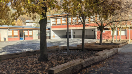 Des travaux de désimpérméabilisation des sols à Sallanches