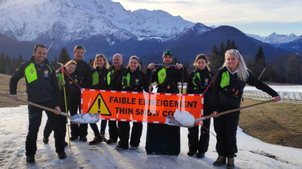 Gros coup dur pour les stations de ski actuellement Gros coup dur pour les stations de ski actuellement