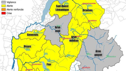 Haute-Savoie : l'alerte s&eacute;cheresse renforc&eacute;e