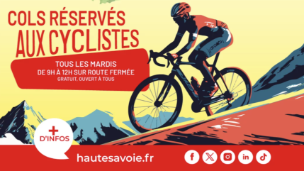 Haute-Savoie: Ouverture de cols aux cyclistes