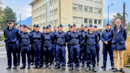 Haute-Savoie : Un renfort d'une vingtaine de policiers nationaux